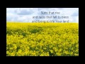 The Color Green by Rich Mullins with Lyrics