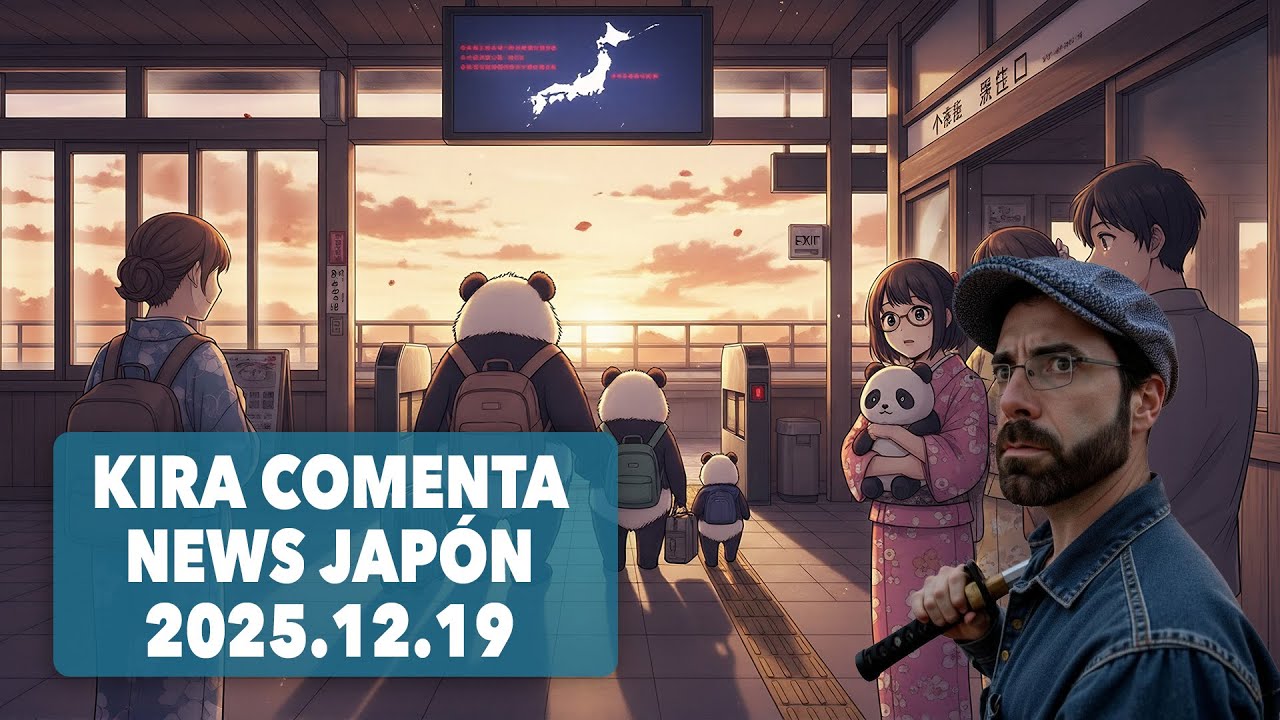 LIVE! KIRA COMENTA NEWS / JAPON SIN PANDAS