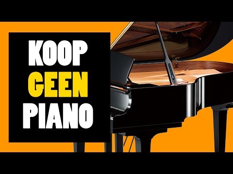 [Beginnende pianospelers] Koop GEEN piano of keyboard voordat je dit hebt gezien!