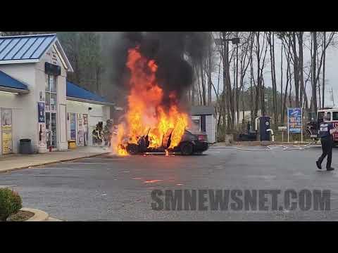 11 30 2025 CAR FIRE