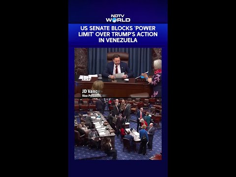 US Senate Blocks Effort To Rein In Trump's Venezuela War Powers