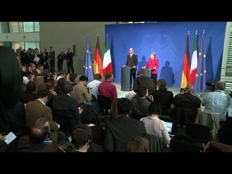 Merkel/Letta: consolidation et croissance pas contradictoires