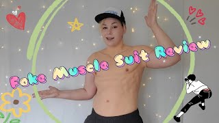 Fake Muscle Suit Review - from Dokier Official Store.