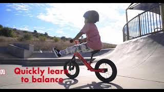 New All-Terrain Neon Air Tire Balance Bike