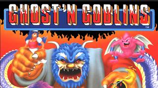Ghosts'n Goblins 1985 Arcade Live Flyer
