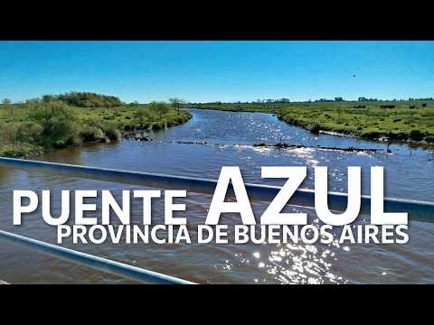 Puente Azul, partido de Chivilcoy, provincia de Buenos Aires 🏍️