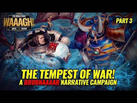 TEMPEST OF WAR CARDS?! - For Wizard Eyes Only Warhammer 40K Narrative Campaign (3 of 4)
