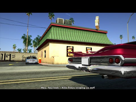 GTA San Andreas Ultra Graphics Gameplay PART 5 "Drive-Thru" Mission
