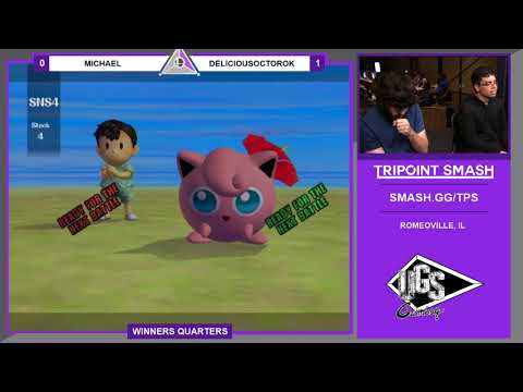 Michael (Puff) vs DeliciousOctorok (Ness) - Tripoint Smash #17 PM Bracket