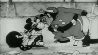 Mickey Mouse.The Chain Gang (1930) Pluto