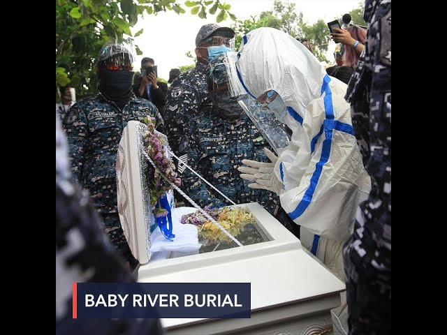 Groups slam ‘overkill’ police presence at baby River’s burial