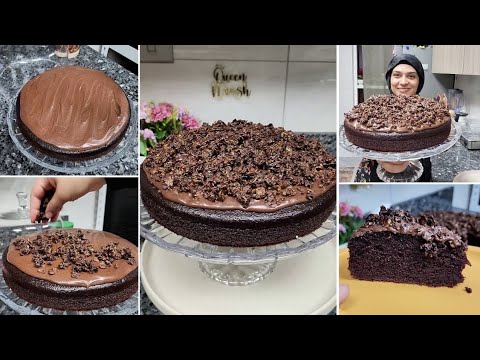 Shahzad ne to attack hi kar dia 😂Perfect Chocolate Cake with Crunchy Topping