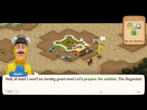 Gardenscapes Story Part 11 - Area 4 - Day 3 Gameplay Walkthrough