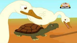 Panchatantra Tales in Hindi - The Talkative Tortoise