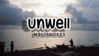 matchbox 20-unwell