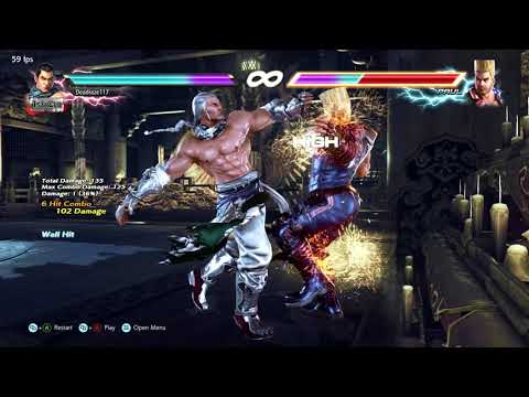 Tekken 7 Feng wei combo series 3