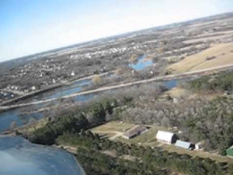 Landing at Burlington, WI Airport