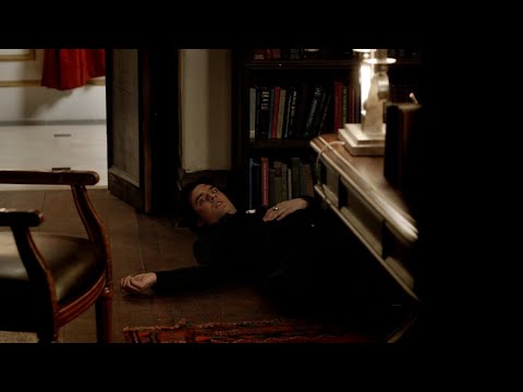 TVD 3x14 - Damon wakes up and confronts Stefan. "I'm trying to keep Elena alive" | HD