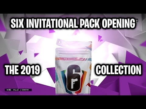 Six Invitational Packs Opening! (2019 Collection)  - Rainbow Six Siege