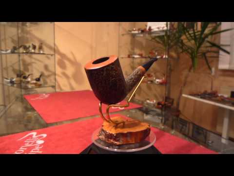 Pipa radica chimney fatta a mano - www.paronellipipe.it