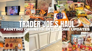 $188 TRADER JOE'S HAUL AND TRIP TO WEGMAN'S - DITL SNIPPET - PAINTING MY  KITCHEN CABINETS