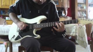 Video thumbnail for Fender  American Deluxe Stratocaster HSH and Marshall DSL 401 by Ludo Jean