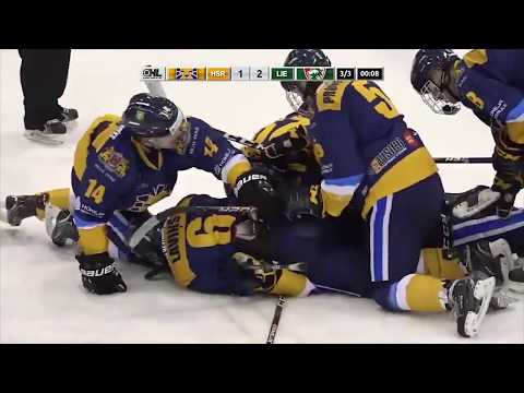 Optibet hokeja līga- HS Rīga - HK Liepāja. 3-2