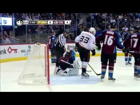 Varlamov 35 Saves vs. DUCKS. 1st Star of the Game & Day. 02 10 2013