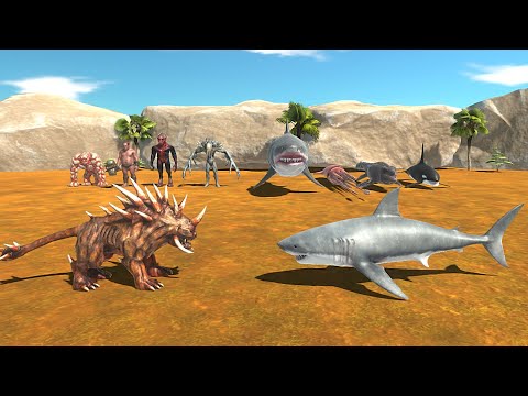 ⚡INFERNALS VS AQUATICS - Animal Revolt Battle Simulator