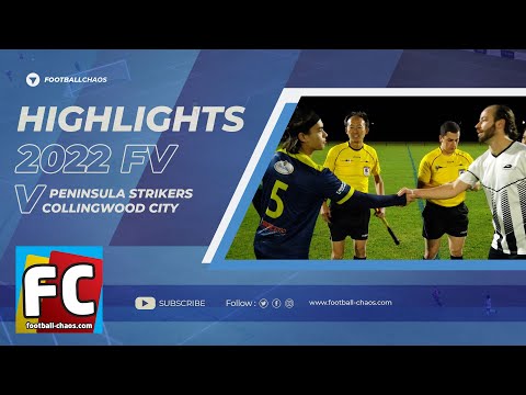 2022: FV State 2 SE, Rd 9: Peninsula Strikers v Collingwood City