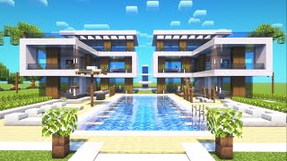 Minecraft: How to Build a Modern House Tutorial #47