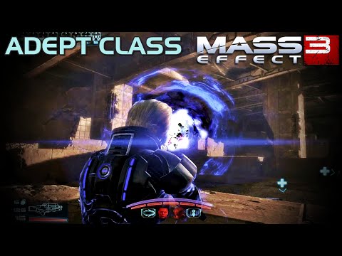 Mass Effect 3 - Adept Class Gameplay - Level 60 (Insanity difficulty)