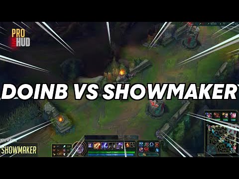 DOINB VS SHOWMAKER | ProHUDLive | League of Legends - Pro Highlights