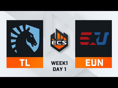 Liquid vs eUnited - Map 3 - Nuke (ECS Season 8 - Week 1 - DAY1)