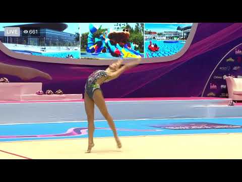 Ekaterina Selezneva RUS Hoop Final - Grand Prix Holon 2019