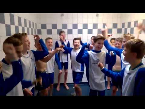 Domburg JO13 1 kampioen najaar 2017