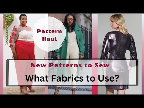 New Patterns to Sew | Pattern Haul