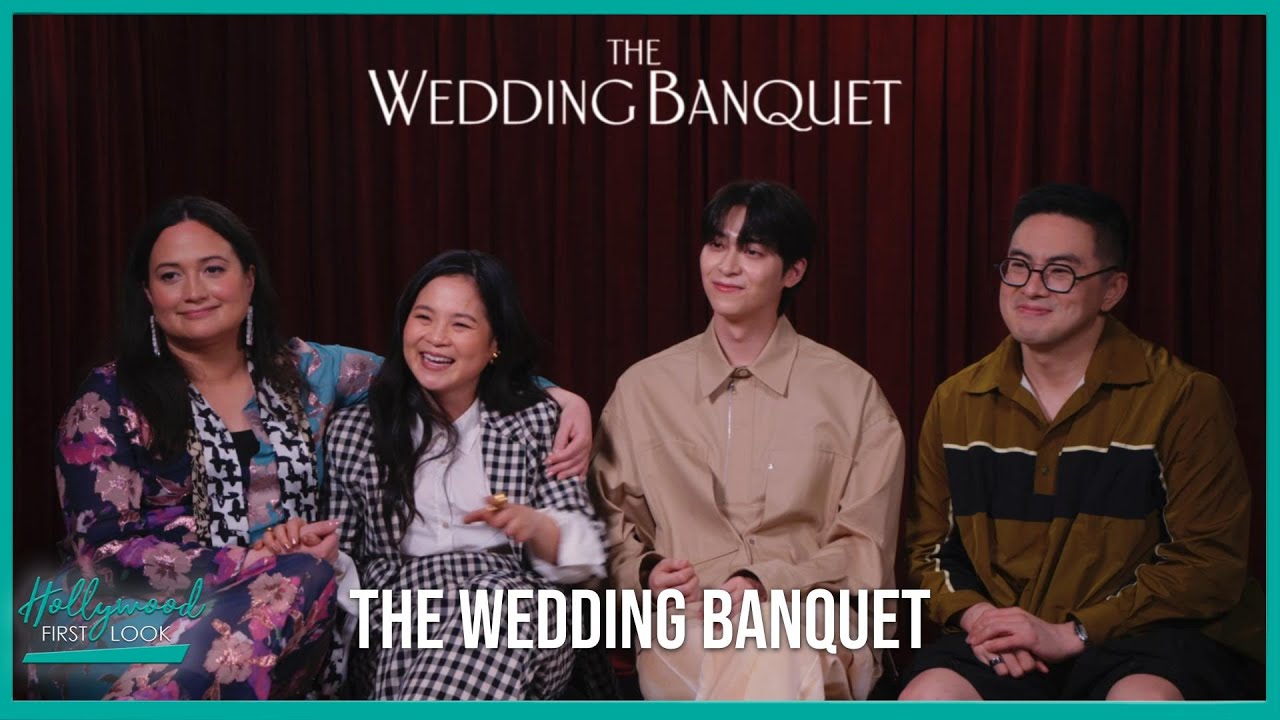 The Wedding Banquet (2025) | Interview with Bowen Yang, Kelly Marie Tran, Lily Gladstone and ...