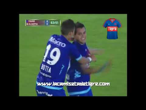 LA CAMISETA DE TIGRE - Gol de Matías Augusto Pérez García a Olimpia (Paraguay) (2013)