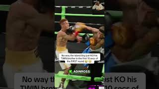 Download lagu No way the Island Boy just KO his TWIN brother in the first 10 secs of the FIRST round 😭 😳 mp3