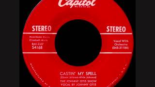 Rare 1959 Stereo JOHNNY OTIS 45 with MARCI LEE  ( Castin&#39; My Spell )