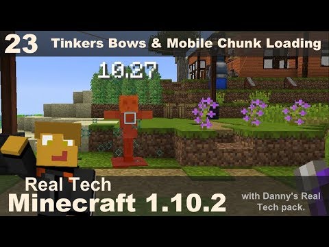 Real Tech 23 - Better Tinkers Weapons/Steve's Carts Chunkloading/Freeze Hunting Camp