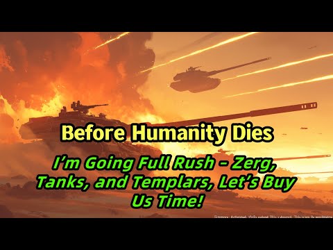 Before Humanity Dies, I’m Going Full Rush – Zerg, Tanks, and Templars, Let’s Buy Us Time!