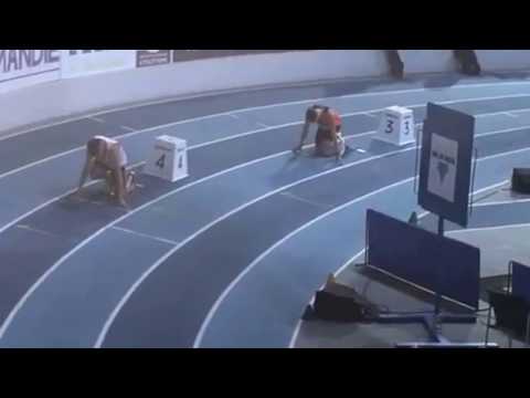 400m CAM (série 2) - Championnats de France Cadets-Juniors en salle 2018 à Val-de-Reuil