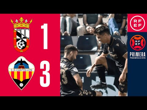 Resumen #PrimeraFederación | AD Ceuta FC 1-3 CD Castellón | Jornada 8, Grupo 2