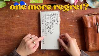 My Hobonichi Weeks… one more regret? (I miss my TN)
