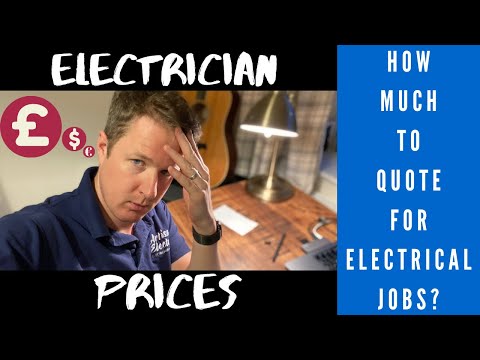 How to price jobs as an Electrician