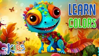 Colors Song | Learn Colors - Children Song - Nursery Rhymes | Kids Academy