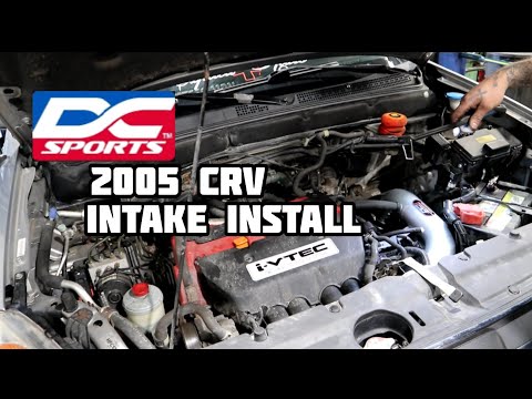 DC Sports Intake Install 2005 Honda CRV