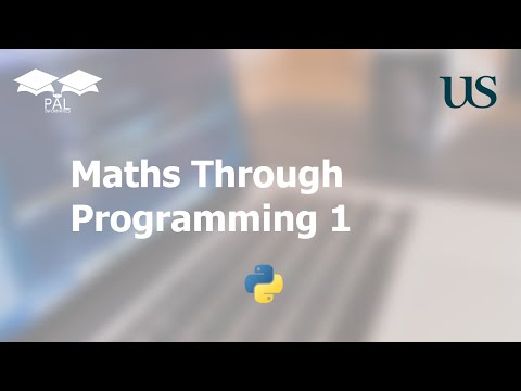 Maths Through Programming One Python Crash Course